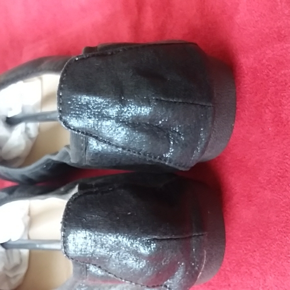 Modenpeak Spring and Summer Design Black with Crystal Accents Flats - Picture 3 of 5